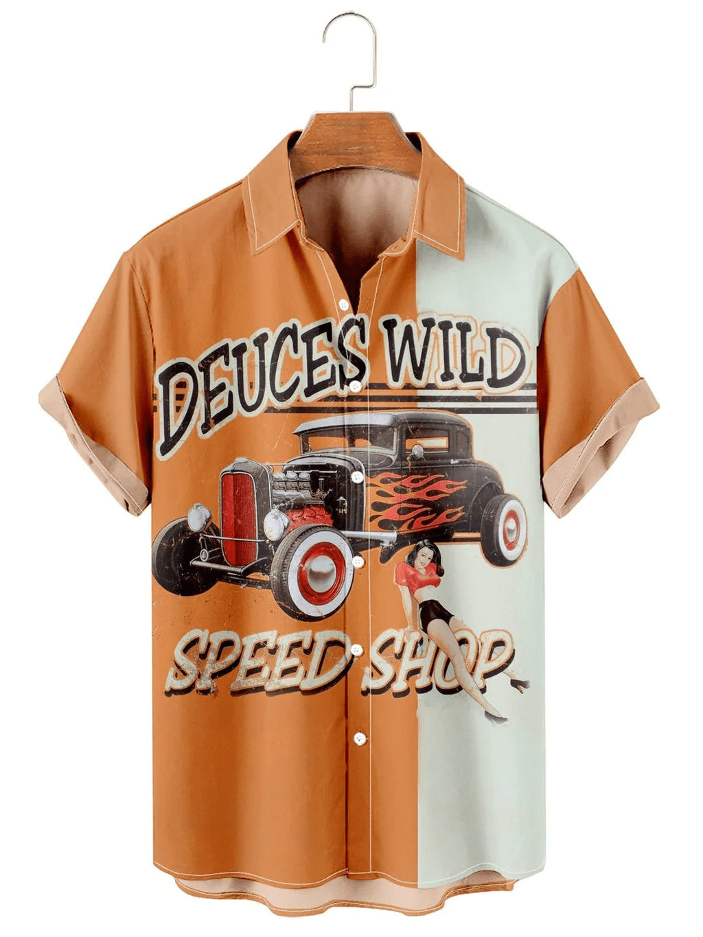 Simple Car Print Casual Lapel Trendy Hawaiian - Adult & Kids T-Shirts, Sweatshirts & Hoodies apparel design preview 1