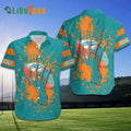 Skull Hand Logo Ball Miami Dolphins Hawaiian Delight - Adult & Kids T-Shirts, Sweatshirts & Hoodies apparel design preview 1