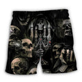Skull Horror Movies Trendy Aloha Hawaiian Beach - Adult & Kids T-Shirts, Sweatshirts & Hoodies apparel design preview 1