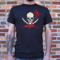 Skull And Swords - Adult & Kids T-Shirts, Sweatshirts & Hoodies apparel design preview 1