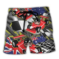 Sloth Racing Formula One Car Art Australian Vibe - Adult & Kids T-Shirts, Sweatshirts & Hoodies apparel design preview 1
