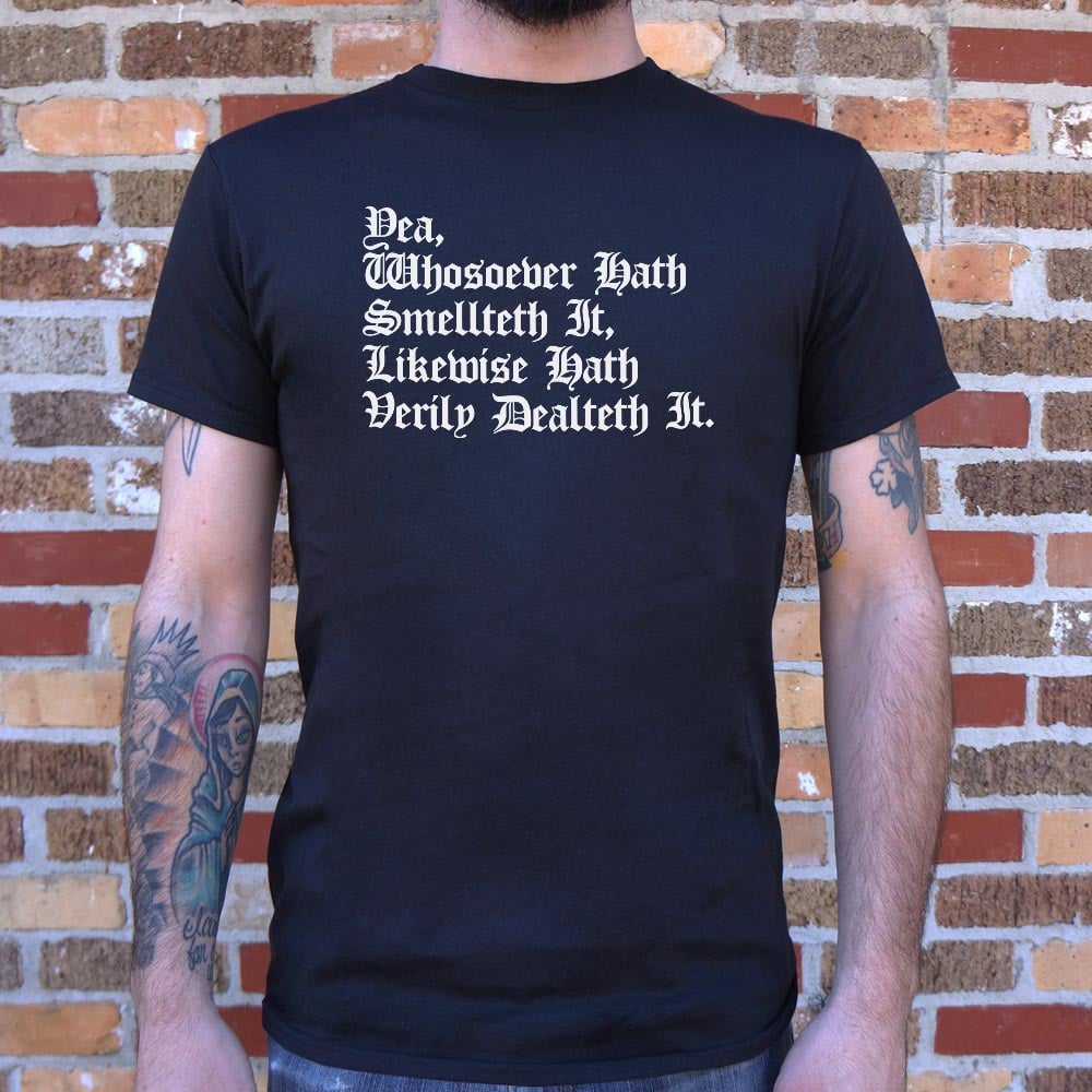 Smellteth Dealteth - Adult & Kids T-Shirts, Sweatshirts & Hoodies apparel design preview 1