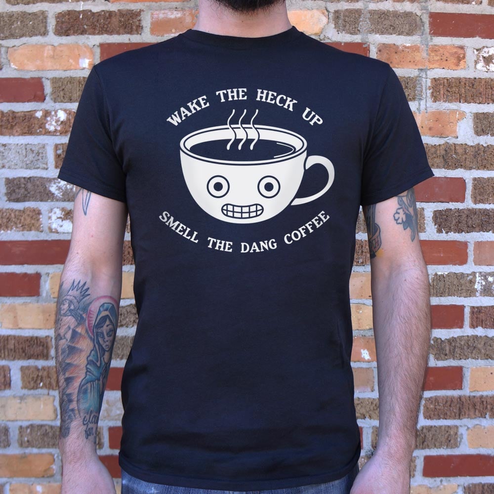 Smell The Coffee - Adult & Kids T-Shirts, Sweatshirts & Hoodies apparel design preview 1