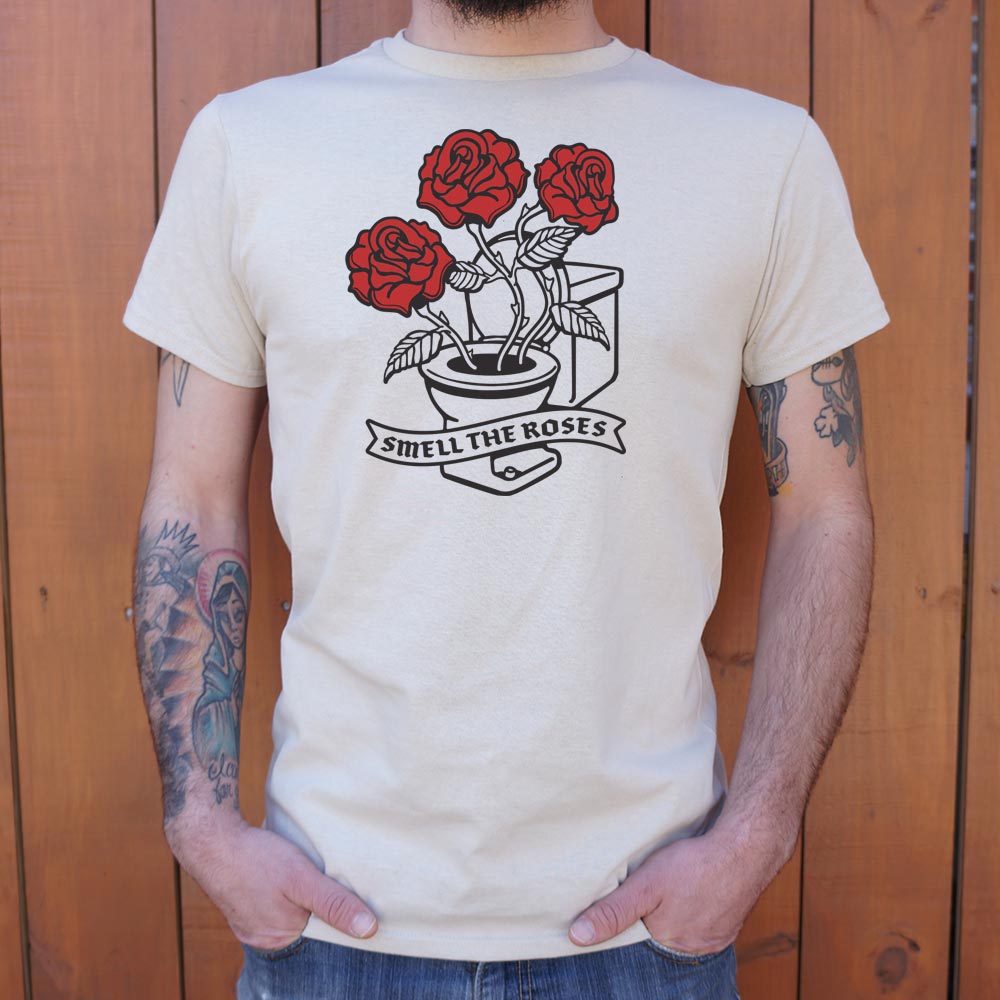 Smell The Roses - Adult & Kids T-Shirts, Sweatshirts & Hoodies apparel design preview 1