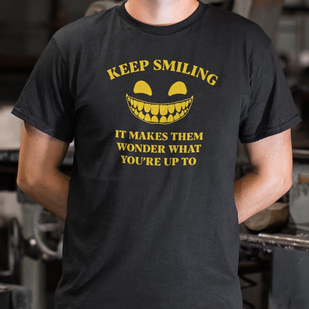 Smiling - Adult & Kids T-Shirts, Sweatshirts & Hoodies apparel design preview 1