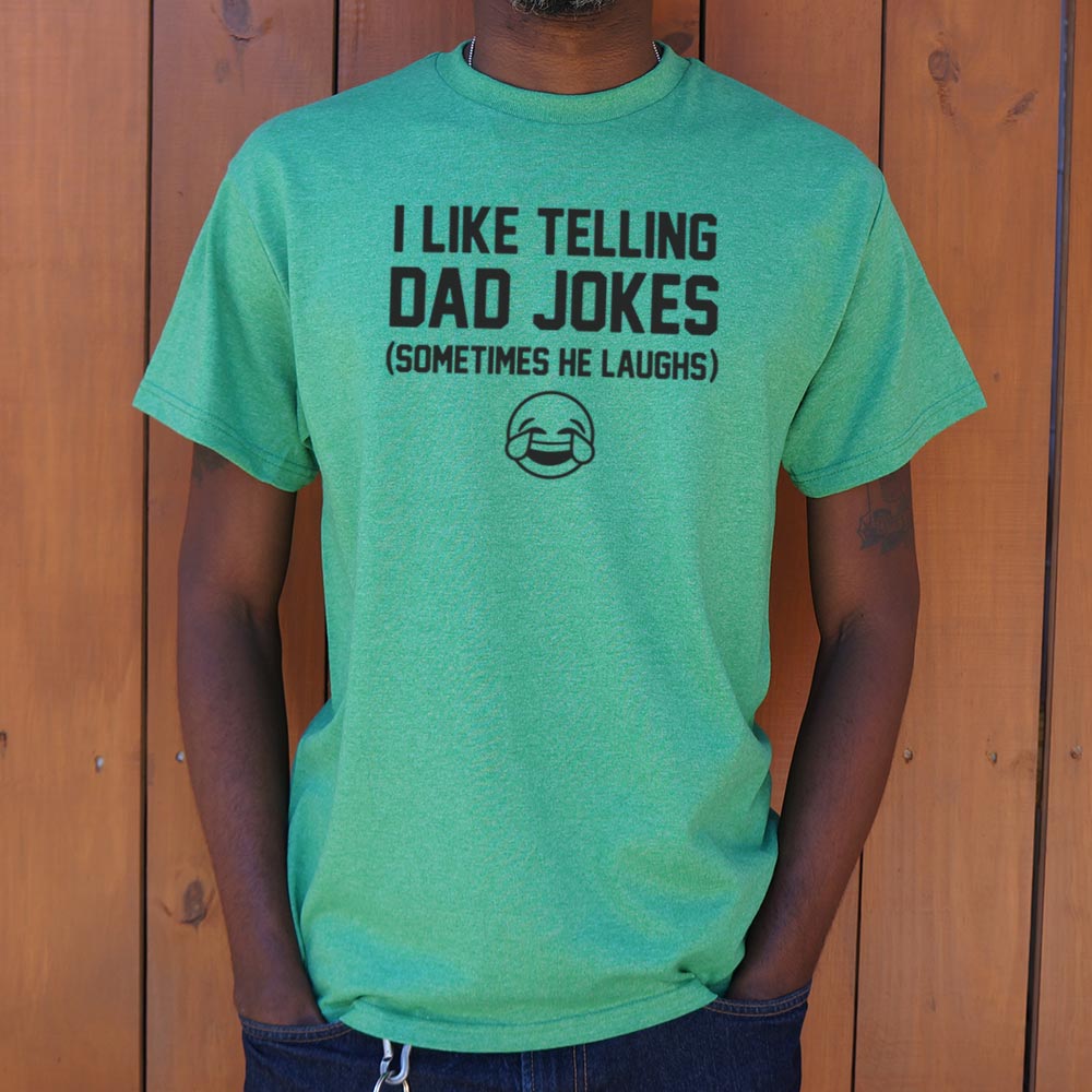 Telling Dad Jokes - Adult & Kids T-Shirts, Sweatshirts & Hoodies apparel design preview 1