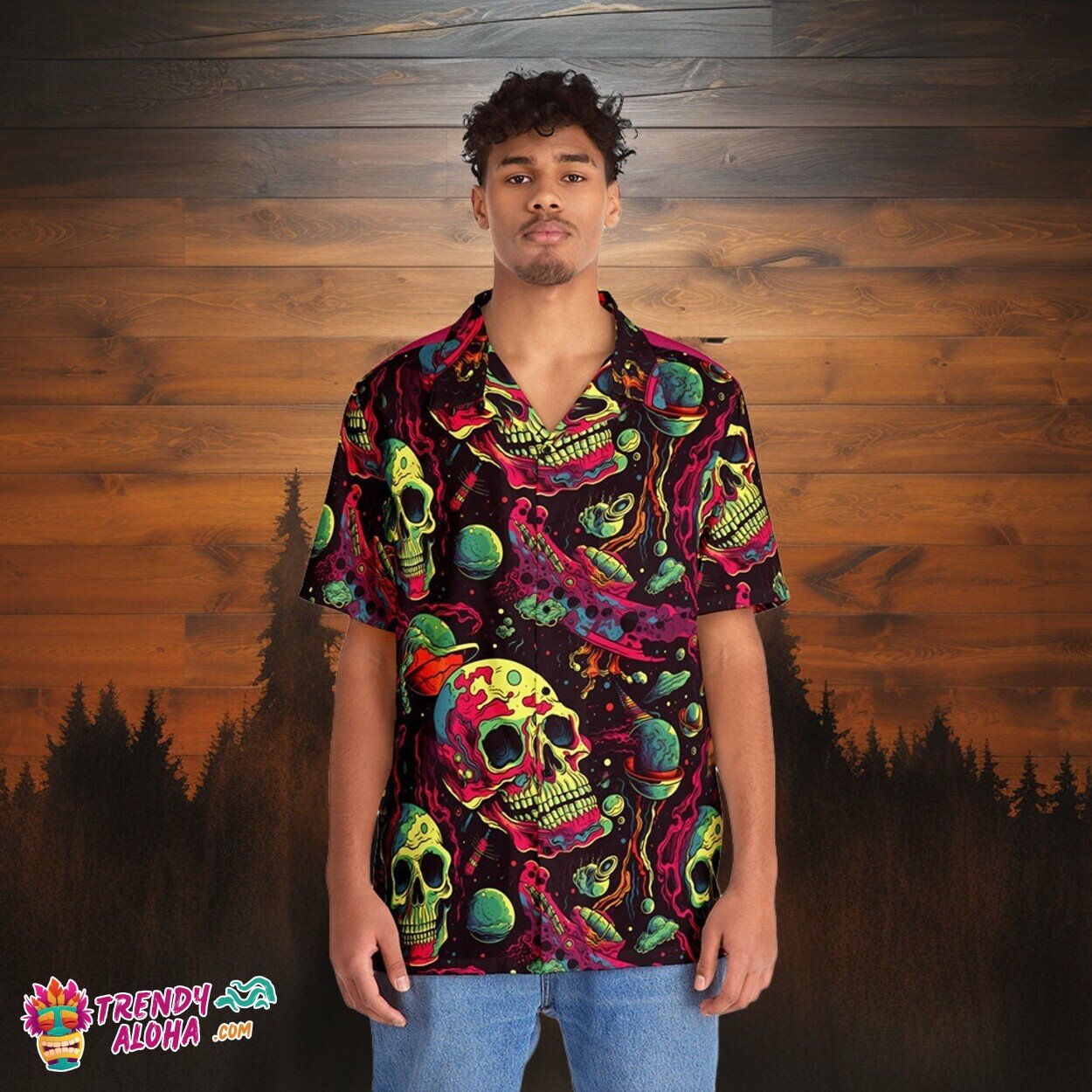 Space Horror Zombies Men's Interstellar Adventure - Adult & Kids T-Shirts, Sweatshirts & Hoodies apparel design preview 1