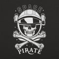 Space Pirate - Adult & Kids T-Shirts, Sweatshirts & Hoodies apparel design preview 1