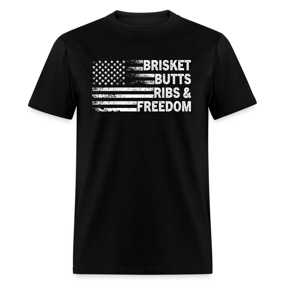 Brisket Butts Ribs Freedom - Adult & Kids T-Shirts, Sweatshirts & Hoodies apparel design preview 1