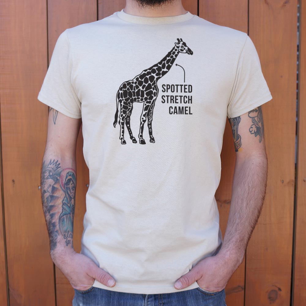 Spotted Stretch Camel - Adult & Kids T-Shirts, Sweatshirts & Hoodies apparel design preview 1