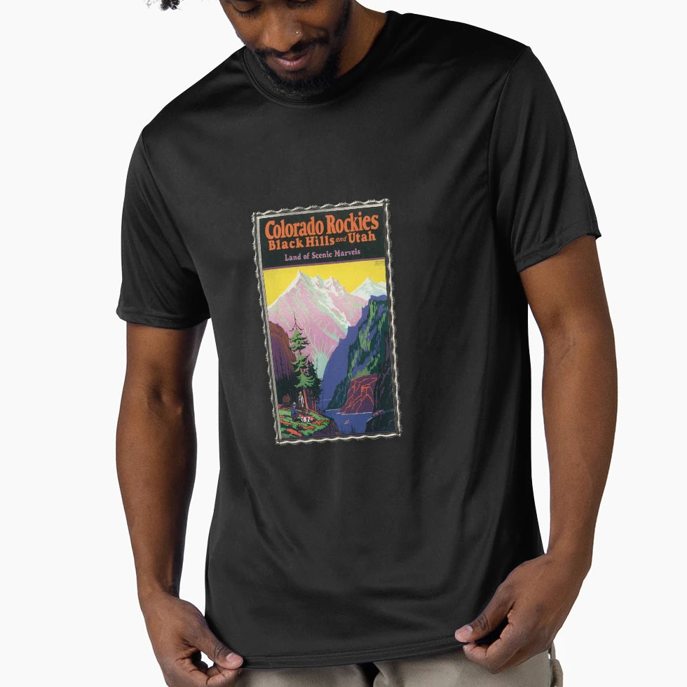 Framed Art Colorado Rockies T-Shirt - Graphic Print Men Women - T-Shirt, Sweatshirt, Hoodie