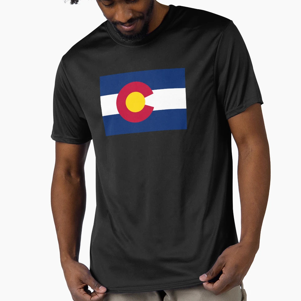 Flag Colorado T-Shirt - Unique Graphic Unisex - T-Shirt, Sweatshirt, Hoodie