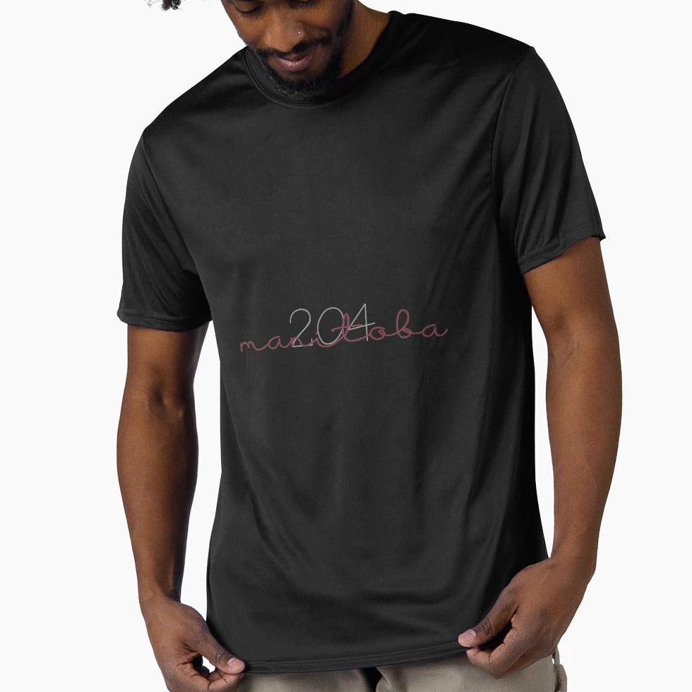 204 Manitoba T-Shirt - Minimalist Print Unisex - T-Shirt, Sweatshirt, Hoodie