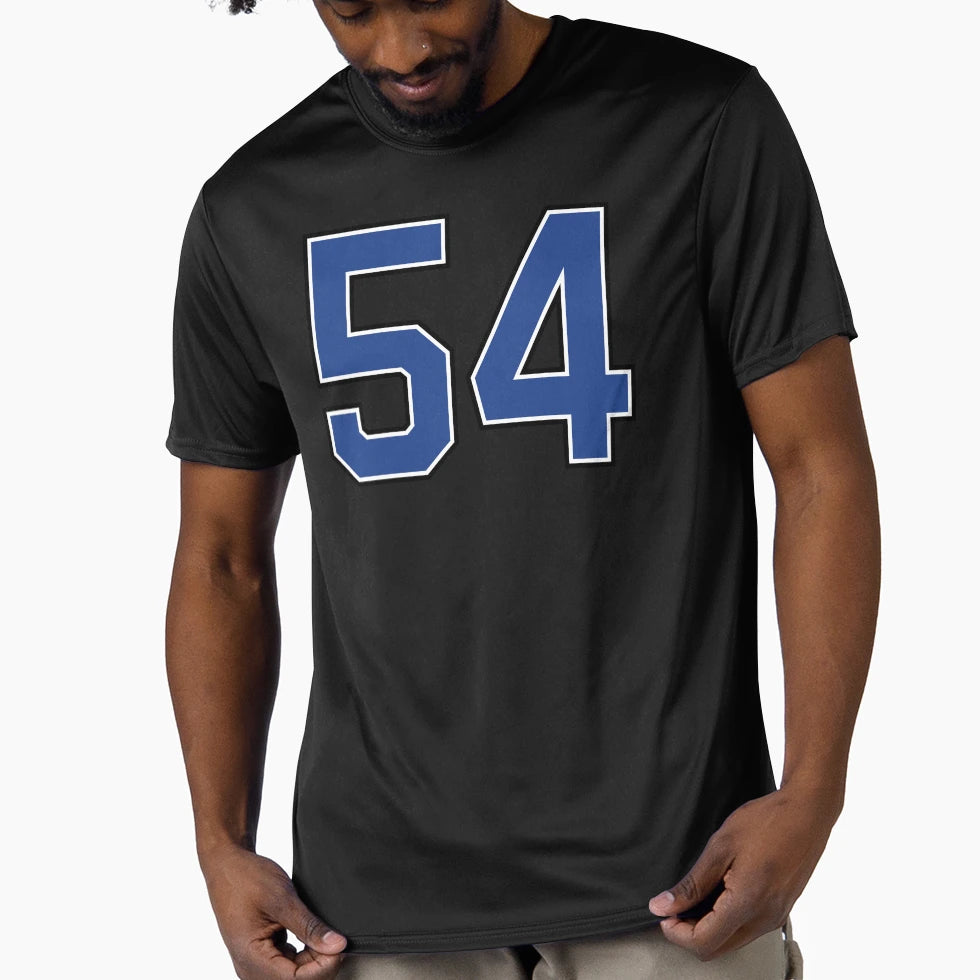 Number 54 Lucky Sports Jersey Fifty T-Shirt - Novelty Apparel Men Women - T-Shirt, Sweatshirt, Hoodie