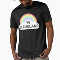 Cleveland Gay Pride Rainbow T-Shirt - Casual Everyday Wear Men Women - T-Shirt, Sweatshirt, Hoodie
