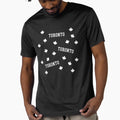 Toronto Maple Leaf Pattern Text Sporty T-Shirt - Graphic Print Unisex - T-Shirt, Sweatshirt, Hoodie