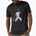 Detroit Pixel Baseball Player T-Shirt - Aesthetic Graphic Unisex - T-Shirt, Sweatshirt, Hoodie
