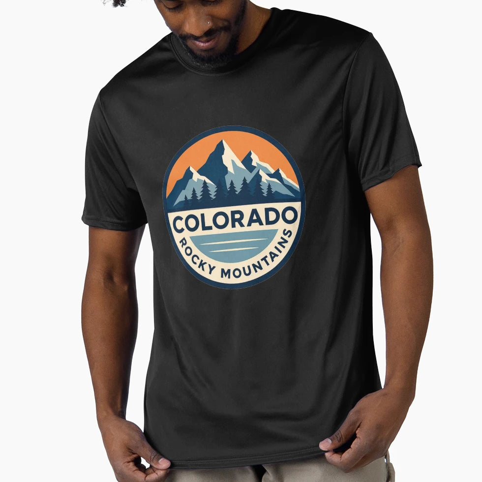 Rocky Mountains Colorado T-Shirt - Trendy Graphic Men Women - T-Shirt, Sweatshirt, Hoodie