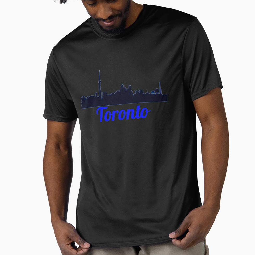Toronto Skyline T-Shirt - Custom Art Print for Adults - T-Shirt, Sweatshirt, Hoodie