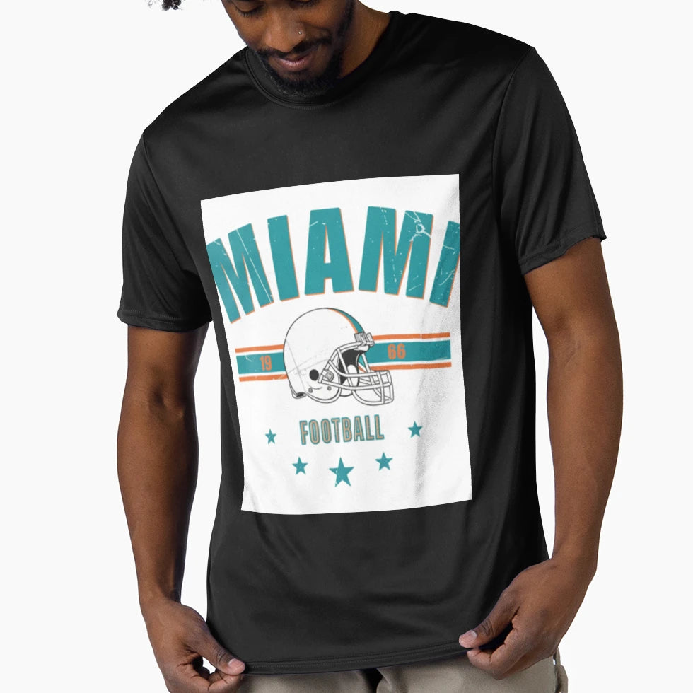 Miami Dolphins T-Shirt - Custom Art Print for Adults - T-Shirt, Sweatshirt, Hoodie