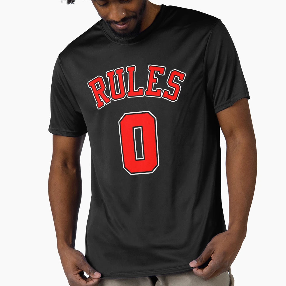 No Rules Zero Rules 0 Rules Famous T-Shirt - Trendy Graphic for Adults - T-Shirt, Sweatshirt, Hoodie