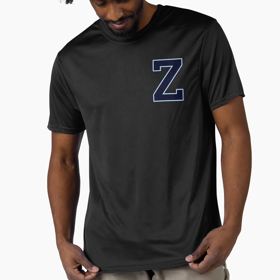 Navy Blue Letter Y Initial Monogram T-Shirt - Minimalist Print Unisex - T-Shirt, Sweatshirt, Hoodie