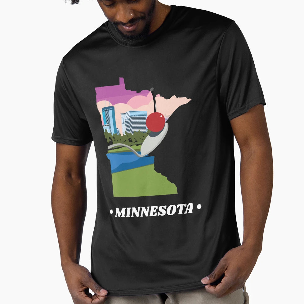 State Minnesota T-Shirt - Trendy Graphic Unisex - T-Shirt, Sweatshirt, Hoodie