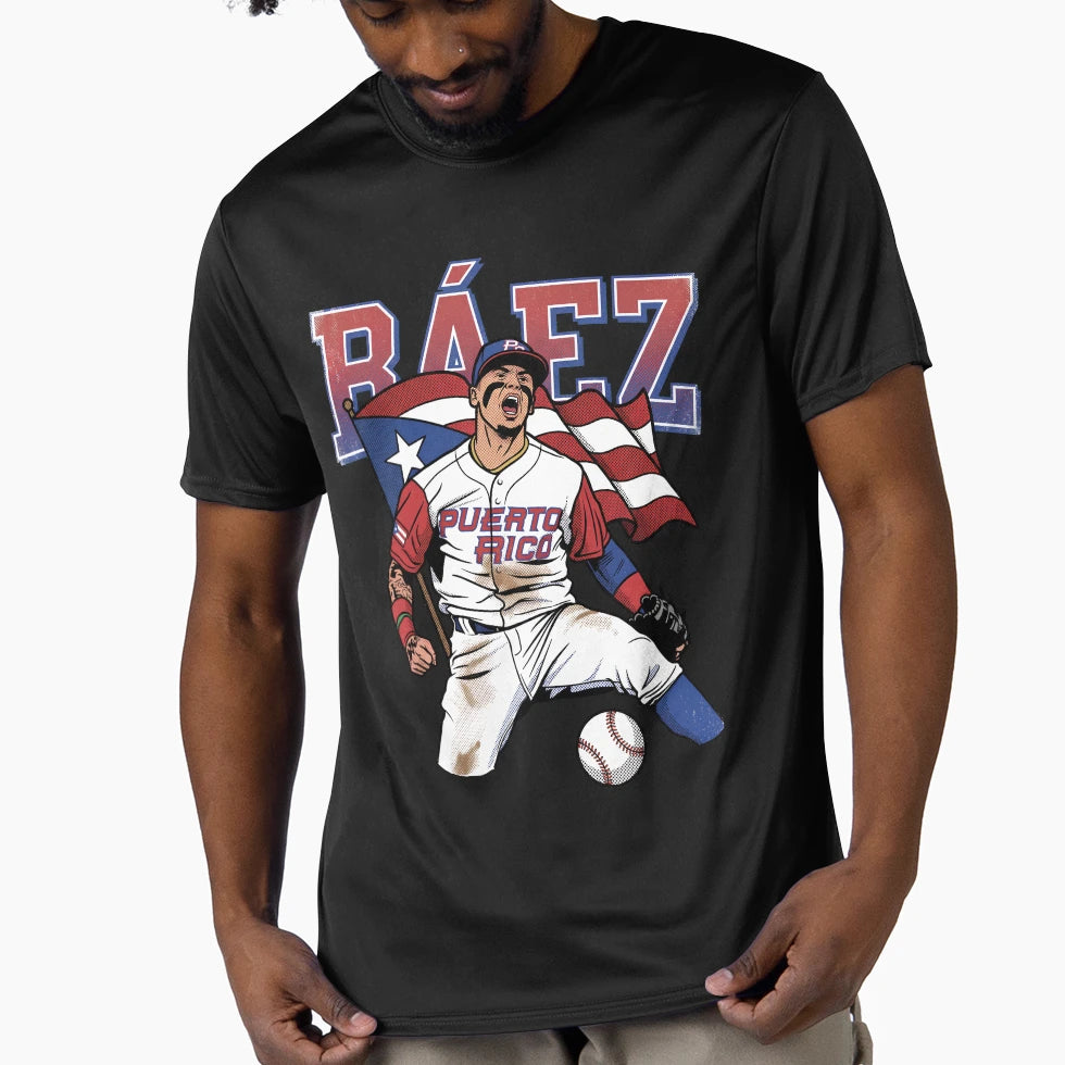 Javi Baez Puerto Rican Baseball Player T-Shirt - Streetwear Style Men Women - T-Shirt, Sweatshirt, Hoodie