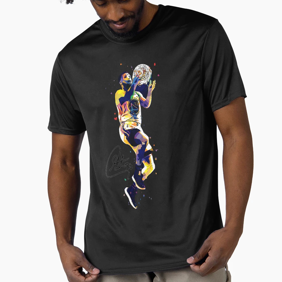 Stephen Curry T-Shirt - Aesthetic Graphic for Adults - T-Shirt, Sweatshirt, Hoodie