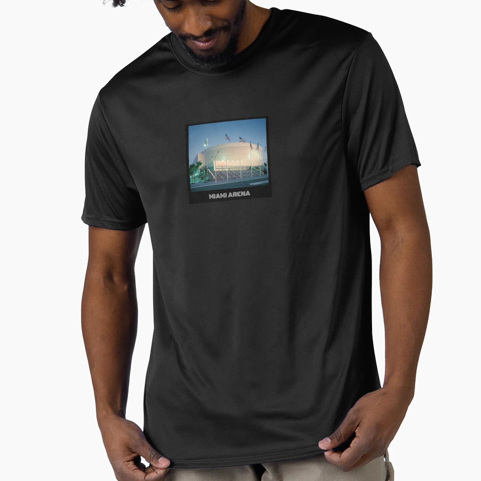 Miami Arena Red T-Shirt - Fun Novelty Design Unisex - T-Shirt, Sweatshirt, Hoodie