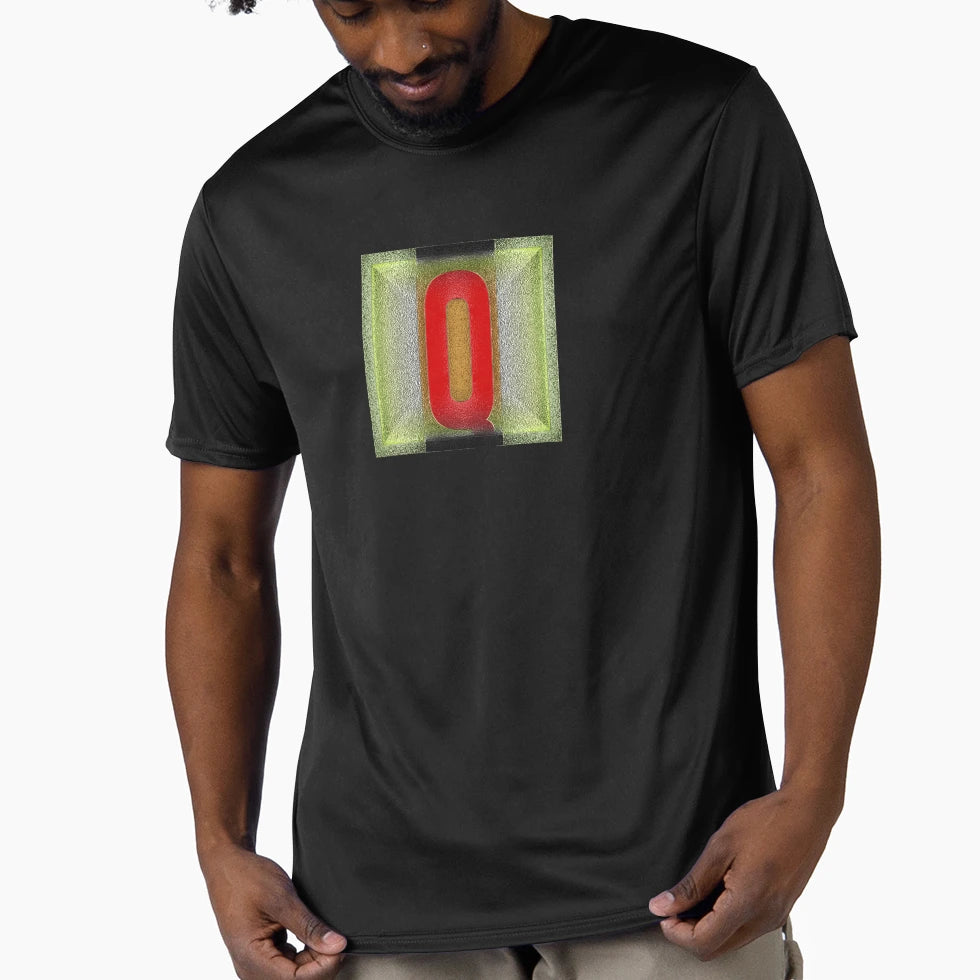Versal Q Chrome T-Shirt - Unique Graphic Men Women - T-Shirt, Sweatshirt, Hoodie