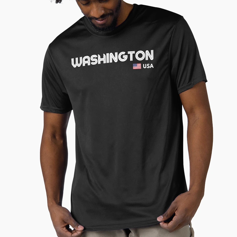 Washington Usa T-Shirt - Aesthetic Graphic Unisex - T-Shirt, Sweatshirt, Hoodie