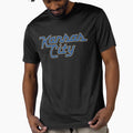 Kansas City Logo Blue Gold T-Shirt - Aesthetic Graphic for Adults - T-Shirt, Sweatshirt, Hoodie