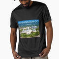 Copy Capitol Washington Dc Usa Travel T-Shirt - Custom Art Print Unisex - T-Shirt, Sweatshirt, Hoodie