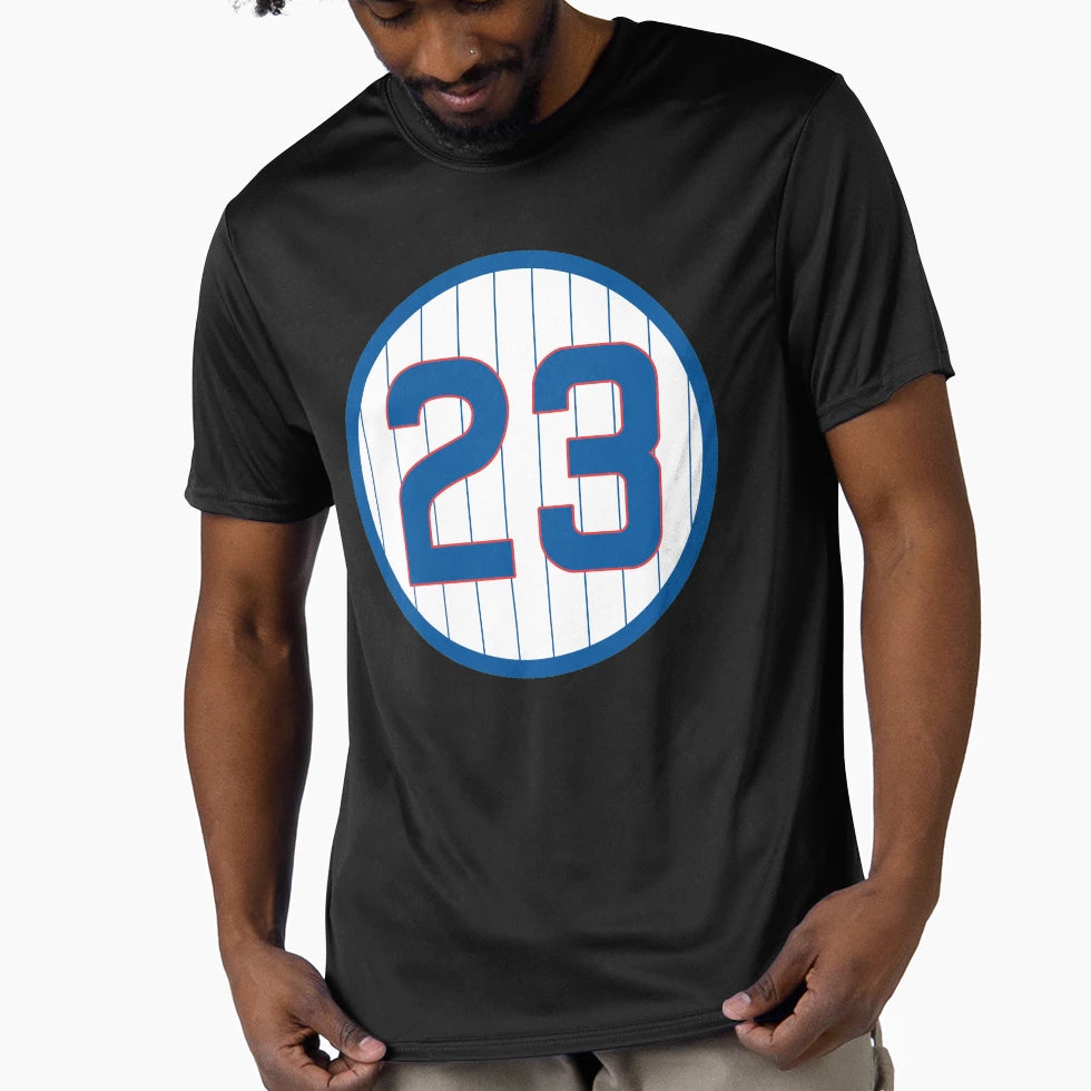 Ryne Sandberg 23 Jersey Number T-Shirt - Aesthetic Graphic for Adults - T-Shirt, Sweatshirt, Hoodie