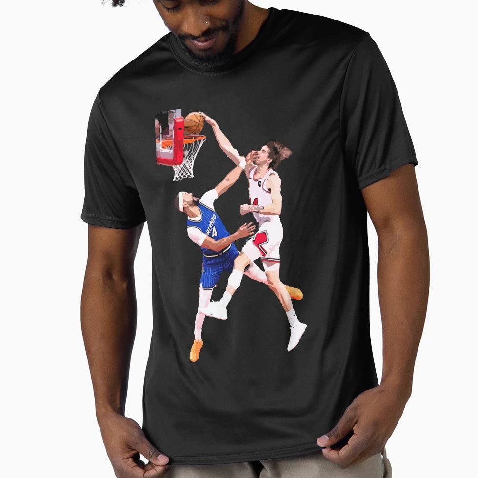 Matas Buzelis Dunk T-Shirt - Minimalist Print for Adults - T-Shirt, Sweatshirt, Hoodie