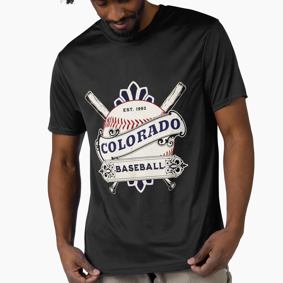 Colorado Baseball T-Shirt - Trendy Graphic Unisex - T-Shirt, Sweatshirt, Hoodie