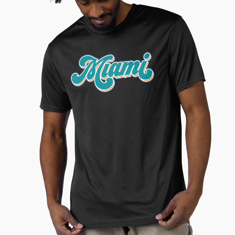 Miami T-Shirt - Fun Novelty Design for Adults - T-Shirt, Sweatshirt, Hoodie