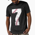 7Th Birthday 2015 Baseball Seven 7 Seventh T-Shirt - Graphic Print Unisex - T-Shirt, Sweatshirt, Hoodie