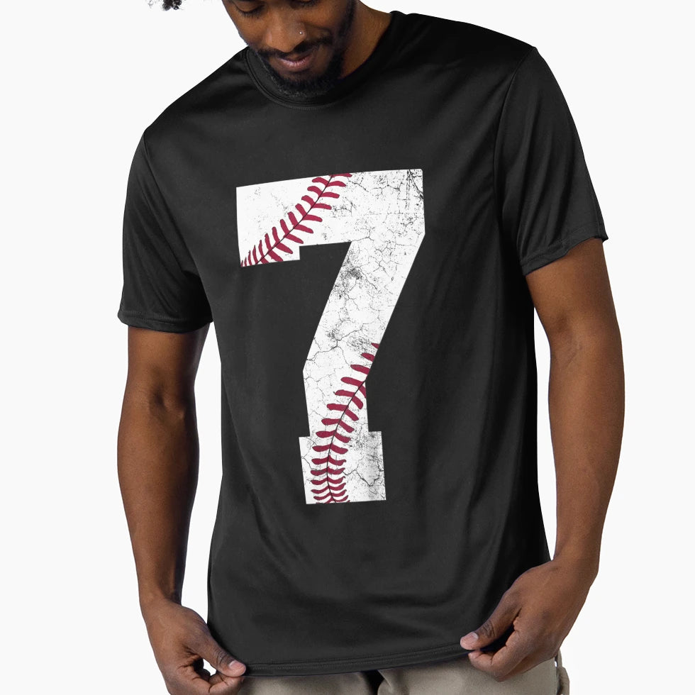 7Th Birthday 2015 Baseball Seven 7 Seventh T-Shirt - Graphic Print Unisex - T-Shirt, Sweatshirt, Hoodie