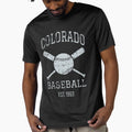 Colorado Baseball Team I T-Shirt - Casual Everyday Wear Men Women - T-Shirt, Sweatshirt, Hoodie