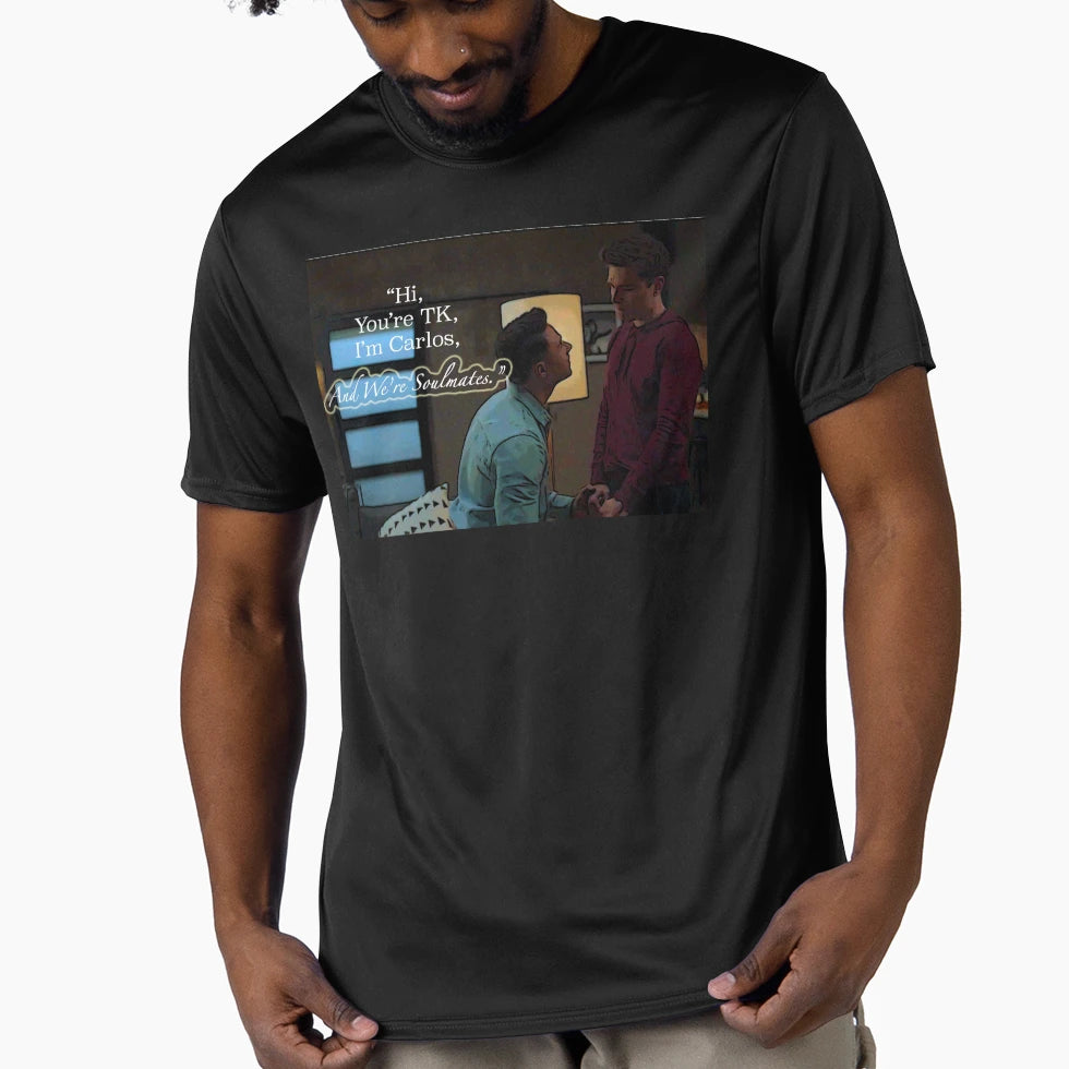 Tarlos Soulmates 911 Lone Star T-Shirt - Novelty Apparel for Adults - T-Shirt, Sweatshirt, Hoodie