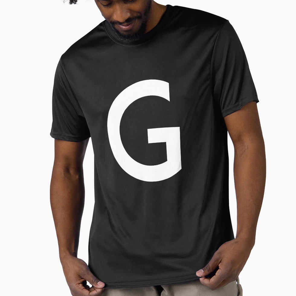 Letter G Alphabet G Monogram Initial T-Shirt - Unique Graphic for Adults - T-Shirt, Sweatshirt, Hoodie