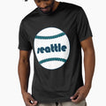Seattle Throwback Baseball T-Shirt - Graphic Print Unisex - T-Shirt, Sweatshirt, Hoodie