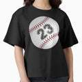 Baseball Ball Number 23 Twenty Three T-Shirt - Fun Novelty Design Unisex - T-Shirt, Sweatshirt, Hoodie