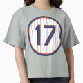 Keith Hernandez 17 Jersey Number T-Shirt - Streetwear Style Unisex - T-Shirt, Sweatshirt, Hoodie