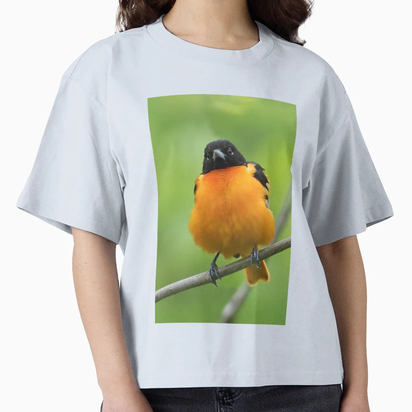 Puffy Baltimore Oriole T-Shirt - Fun Novelty Design Men Women - T-Shirt, Sweatshirt, Hoodie