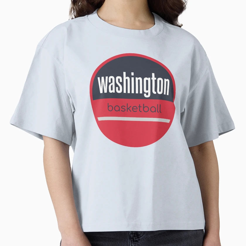 Washington Basketball T-Shirt - Minimalist Print for Adults - T-Shirt, Sweatshirt, Hoodie