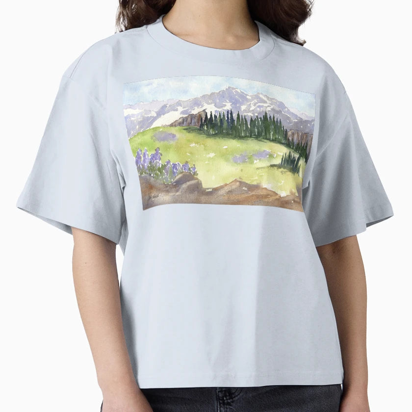 Cascade Mountain Beauty T-Shirt - Trendy Graphic Unisex - T-Shirt, Sweatshirt, Hoodie