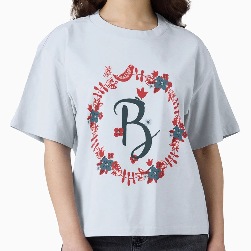 Scandinavian Monogram B T-Shirt - Graphic Print Unisex - T-Shirt, Sweatshirt, Hoodie